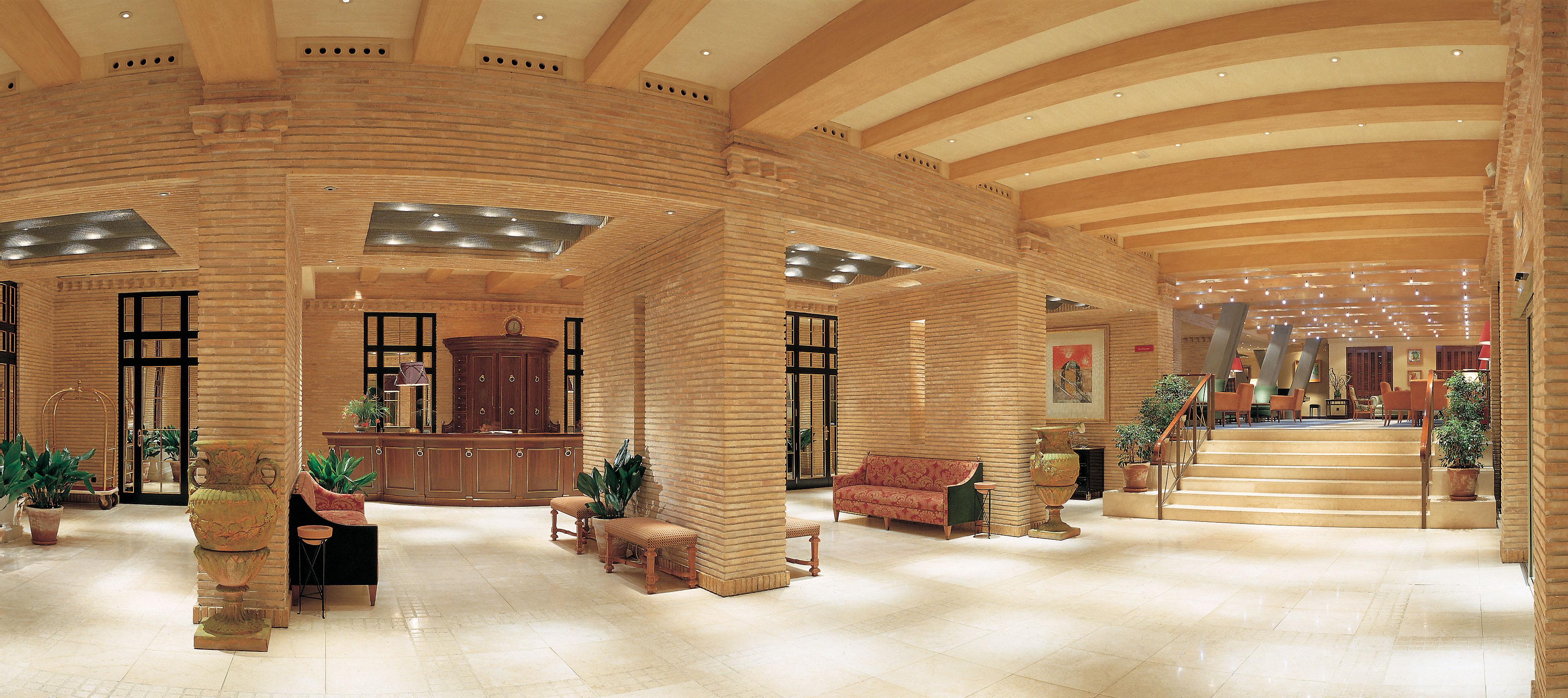 Hotel Palafox سرقسطة المظهر الخارجي الصورة Lobby