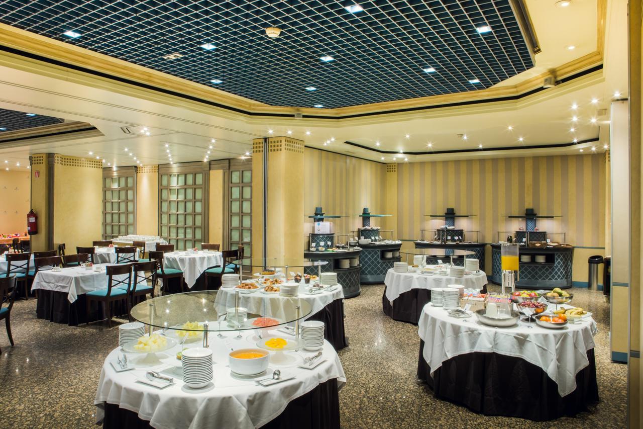 Hotel Palafox سرقسطة المظهر الخارجي الصورة The restaurant